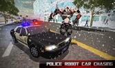 US Police Transform Robot Car Schermafbeelding 2