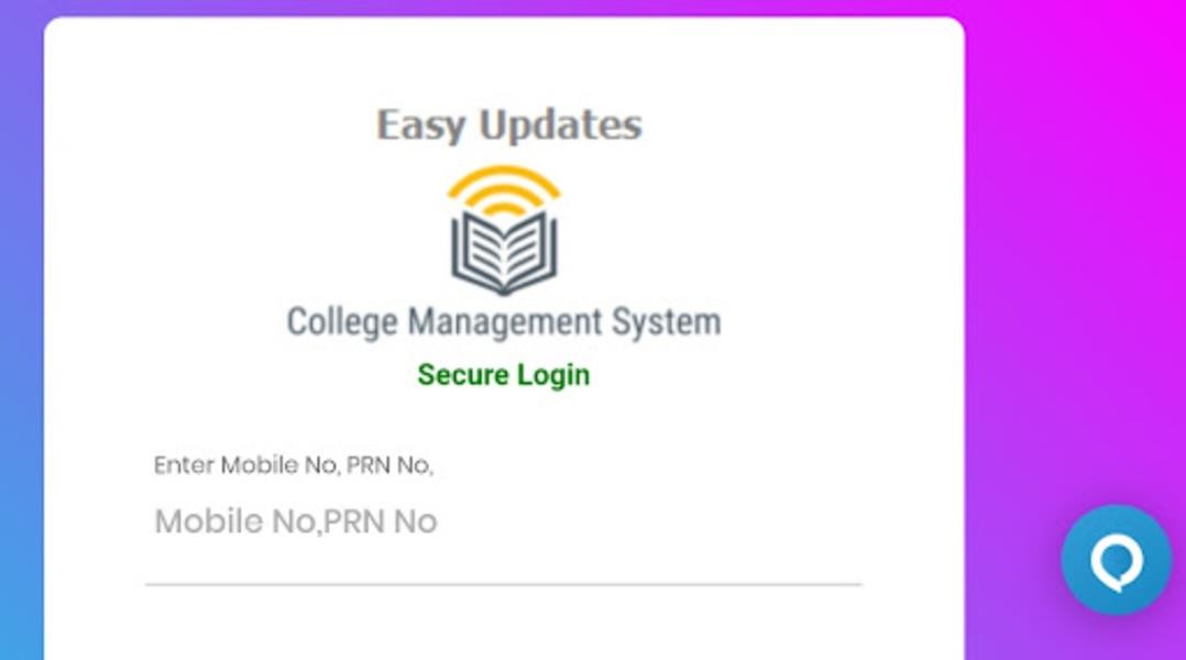 Easy College Updates Ảnh chụp màn hình 0