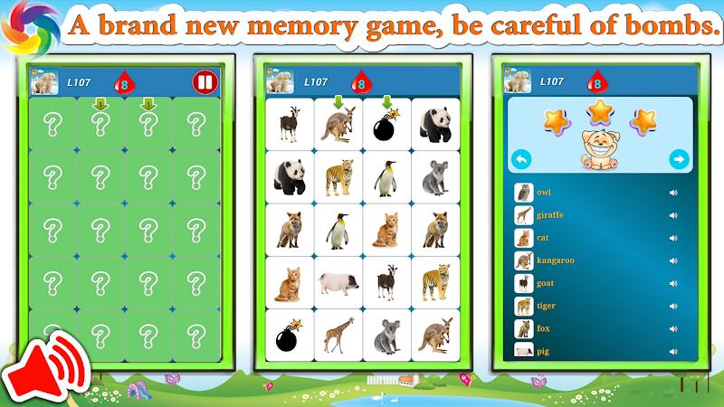 Memory Match Game ภาพหน้าจอ 0