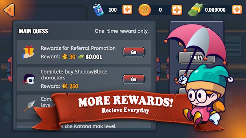 Ninja Boss Hunter - Earn Money Ảnh chụp màn hình 3