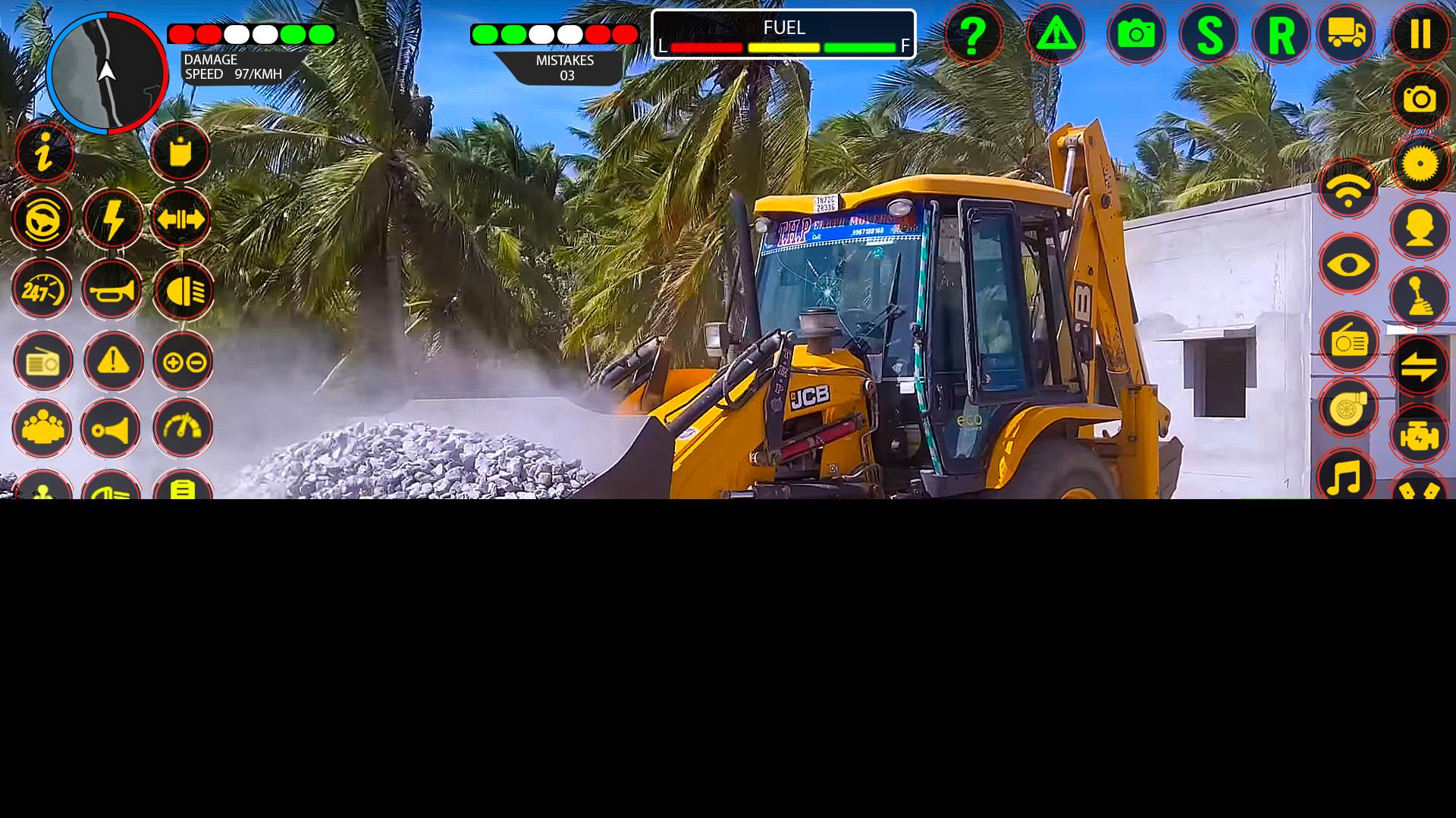 JCB Construction Excavator Sim Capture d'écran 3