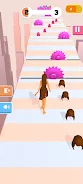 Hair Race 3D Challenge Run Скриншот 1