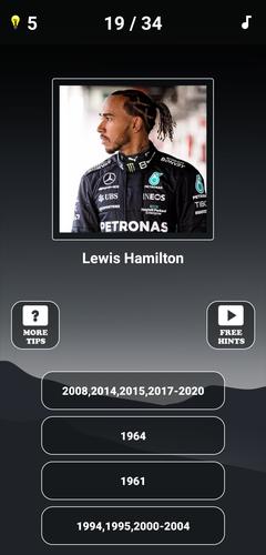 Formula 1:Guess F1 Driver Quiz ဖန်သားပြင်ဓာတ်ပုံ 3