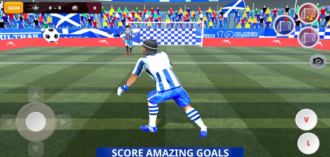 Goalie Wars Football Online Скриншот 1