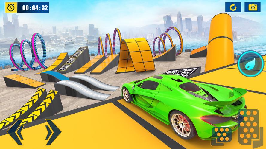 Crazy Car Stunt: Car Games 3D Tangkapan skrin 3