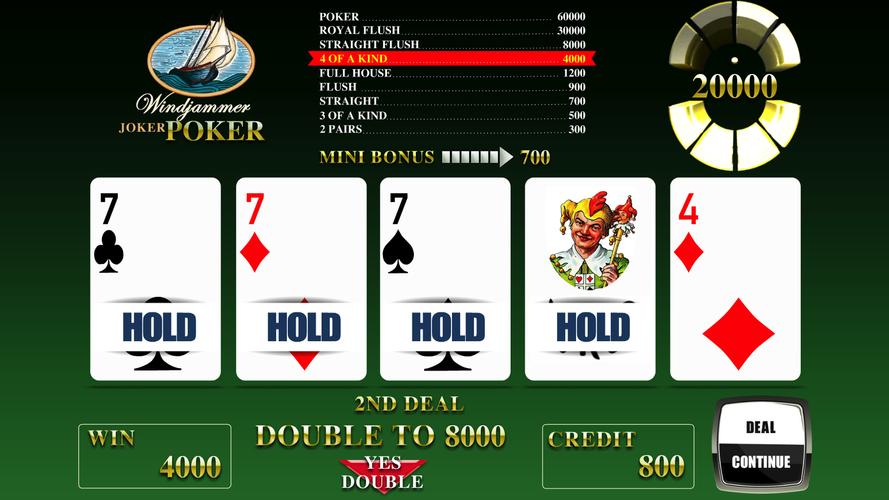 Schermata Windjammer Poker 2