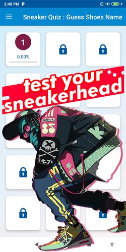 sneaker quiz ภาพหน้าจอ 1