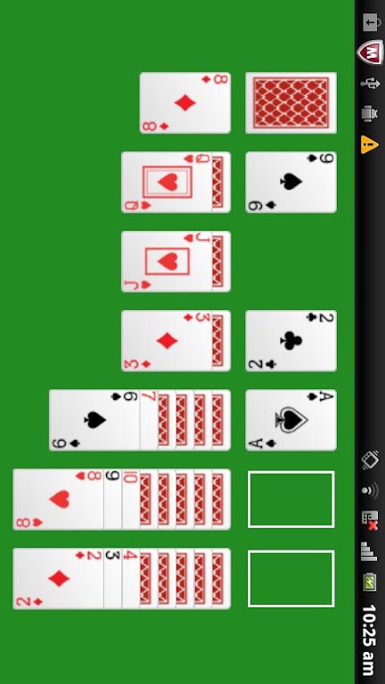 A - Solitaire card game Tangkapan skrin 1