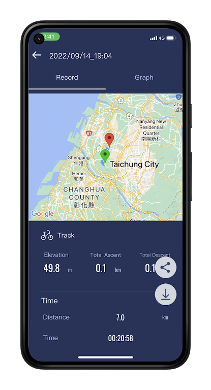 Schermata RideLink App 3