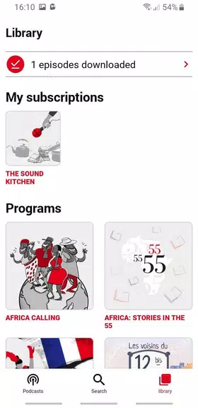 RFI Pure Radio - Podcasts Ảnh chụp màn hình 2