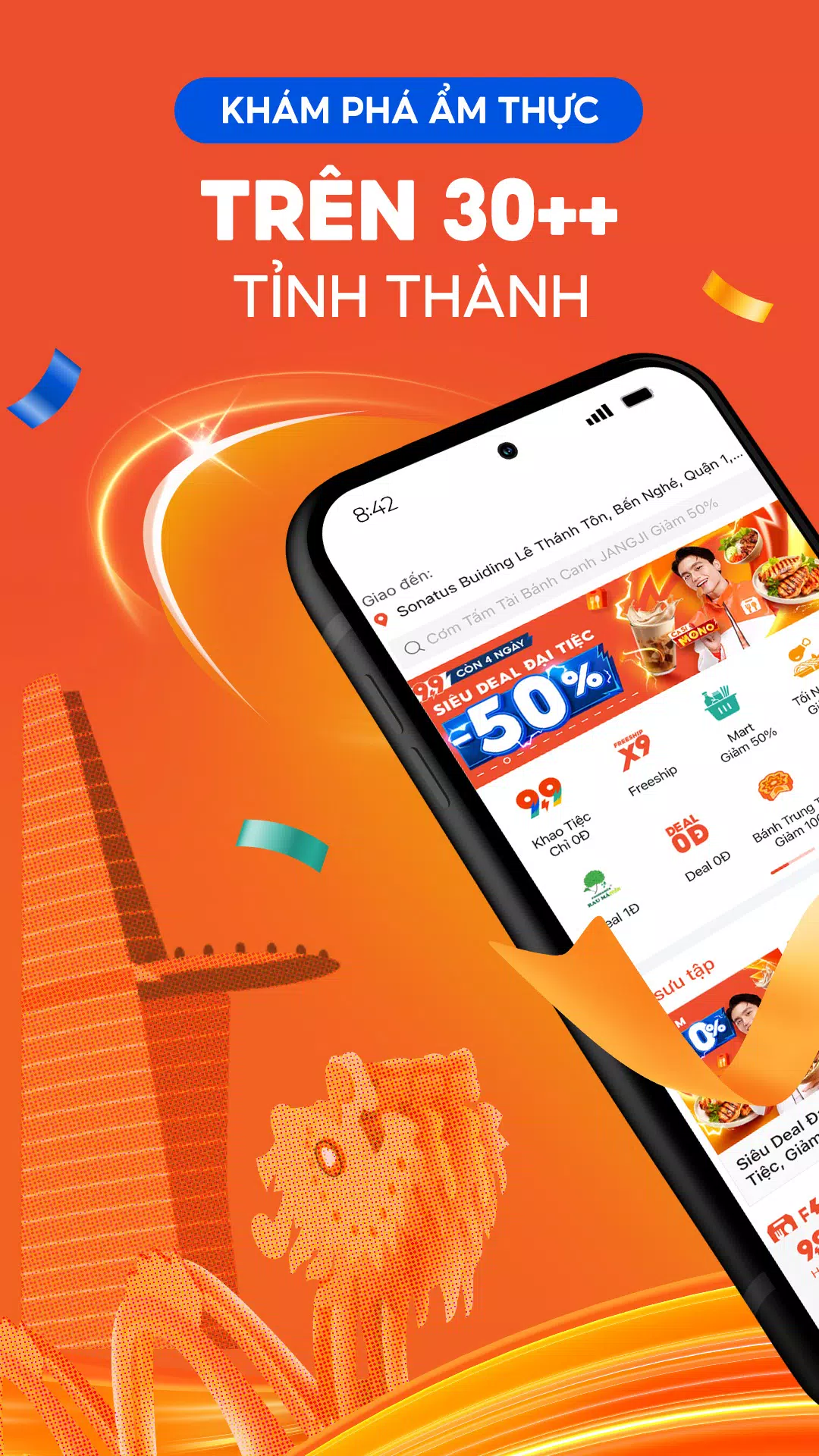 ShopeeFood - Ứng dụng giao món應用截圖第1張