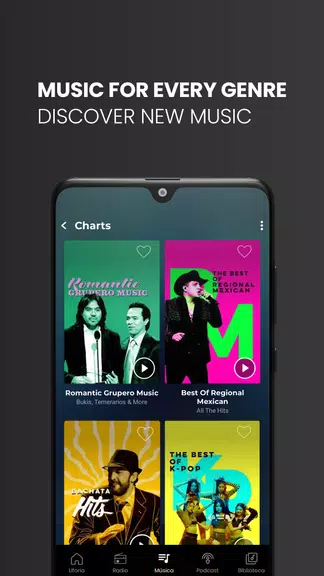 Uforia: Radio, Podcast, Music Captura de tela 2