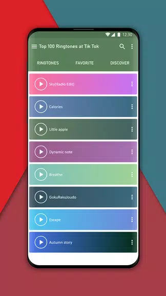 Top 100 Tik Tok Ringtones Tangkapan skrin 3