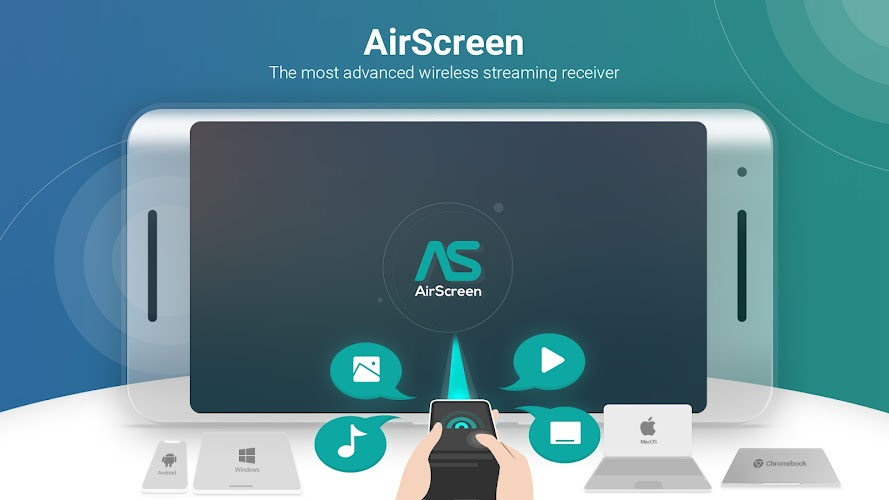 AirScreen - AirPlay & Cast Ekran Görüntüsü 0