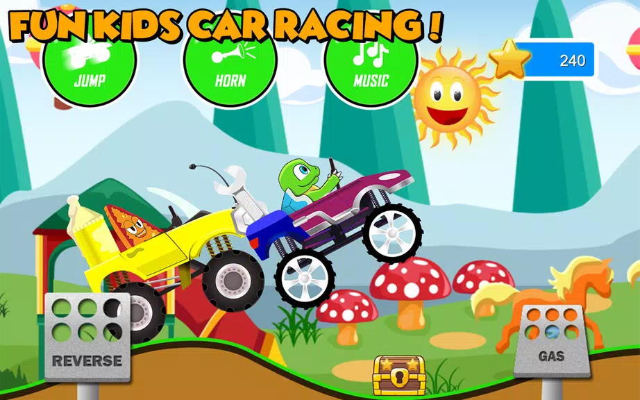 Schermata Fun Kids Car Racing Game 0