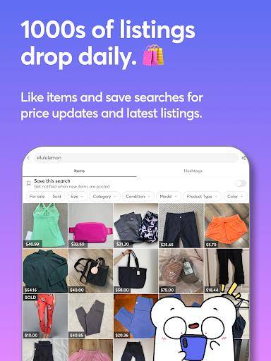 Mercari: Buy and Sell App Captura de tela 1