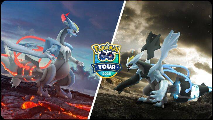 Pokémon GO Unova Tour présentera Kyurem en noir et blanc