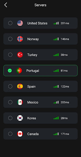 Galaxy Proxy VPN スクリーンショット 3