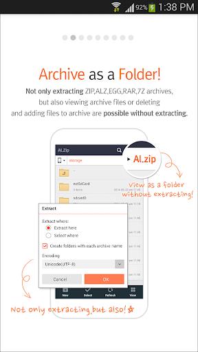 ALZip – File Manager & Unzip Ảnh chụp màn hình 1