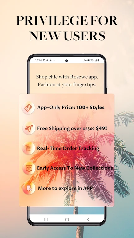 Rosewe-Online Shopping スクリーンショット 3