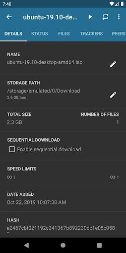 Flud - Torrent Downloader ဖန်သားပြင်ဓာတ်ပုံ 3