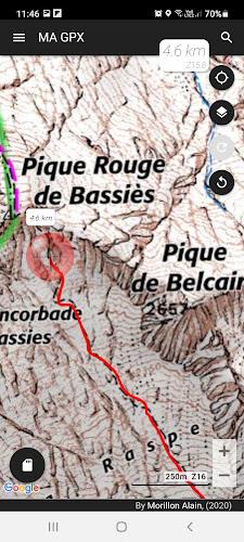 MA GPX: Create your GPS tracks Captura de tela 3