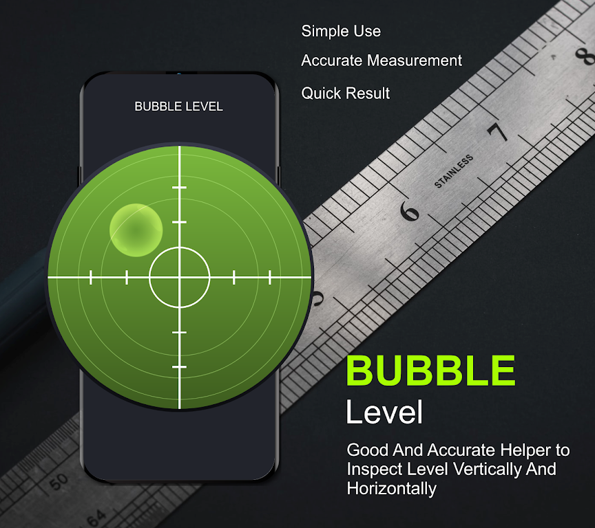 Spirit level - Bubble level ဖန်သားပြင်ဓာတ်ပုံ 1