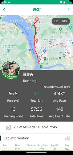 RQ Runlevel: Marathon Training Ảnh chụp màn hình 1