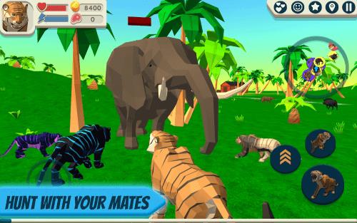 Tiger Simulator 3D ဖန်သားပြင်ဓာတ်ပုံ 2