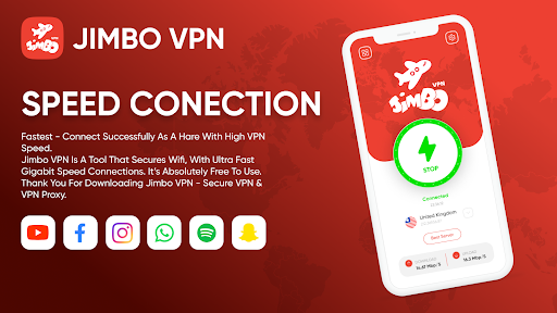 Jimbo VPN スクリーンショット 2