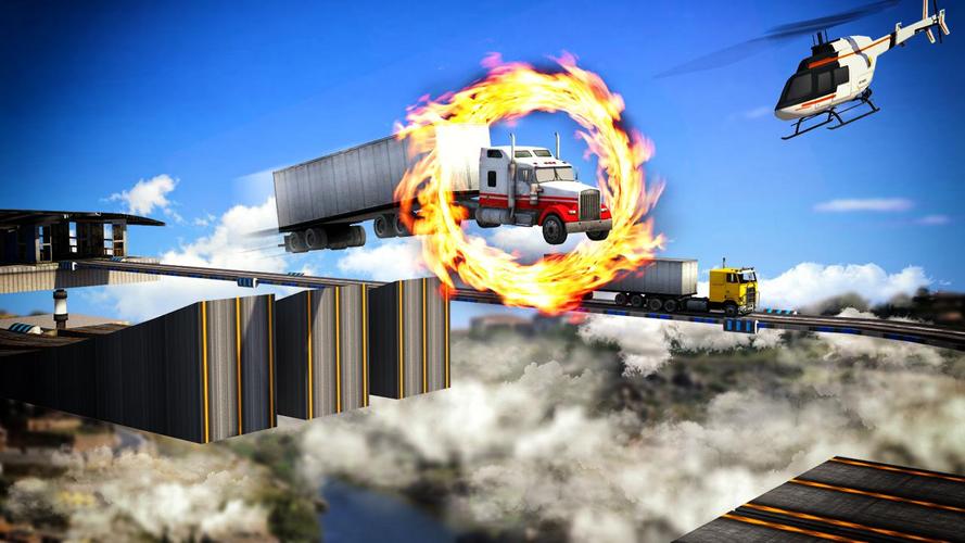 Impossible 18 Wheeler Truck Dr Captura de tela 2