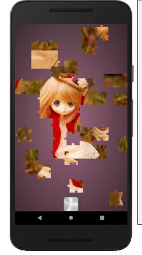 Cute Dolls Jigsaw Slide Puzzle Скриншот 0