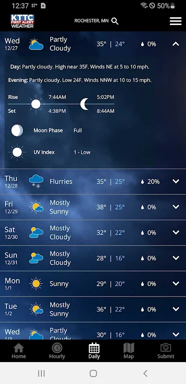 KTTC First Alert Weather Скриншот 2