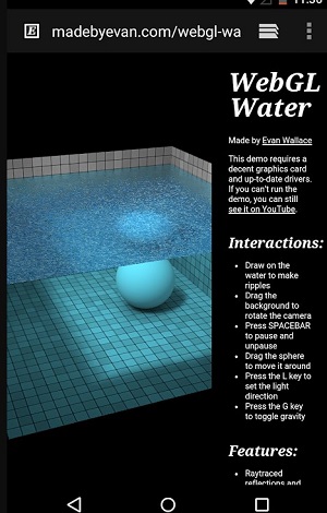 Android System WebView Beta Capture d'écran 1