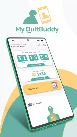 Schermata My QuitBuddy 0