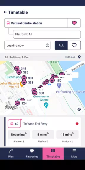 MyTranslink Screenshot 2