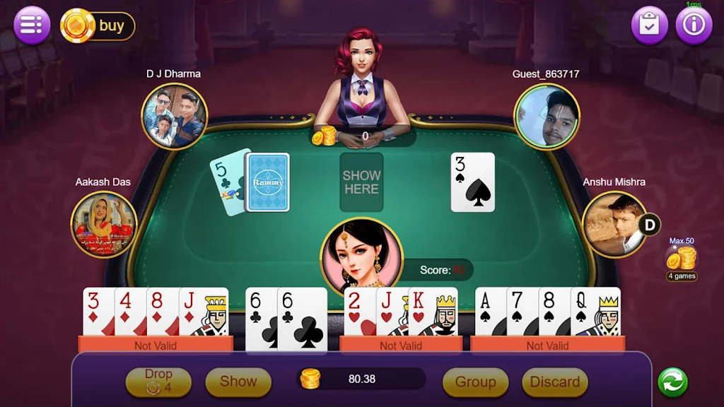 Rummy Moment स्क्रीनशॉट 1