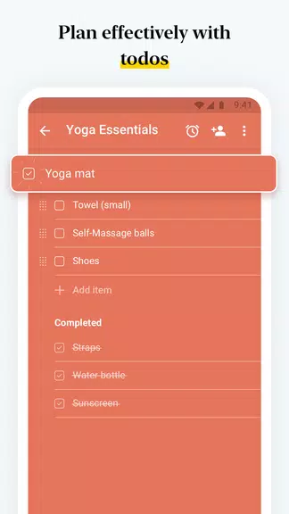 Notebook - Note-taking & To-do স্ক্রিনশট 1