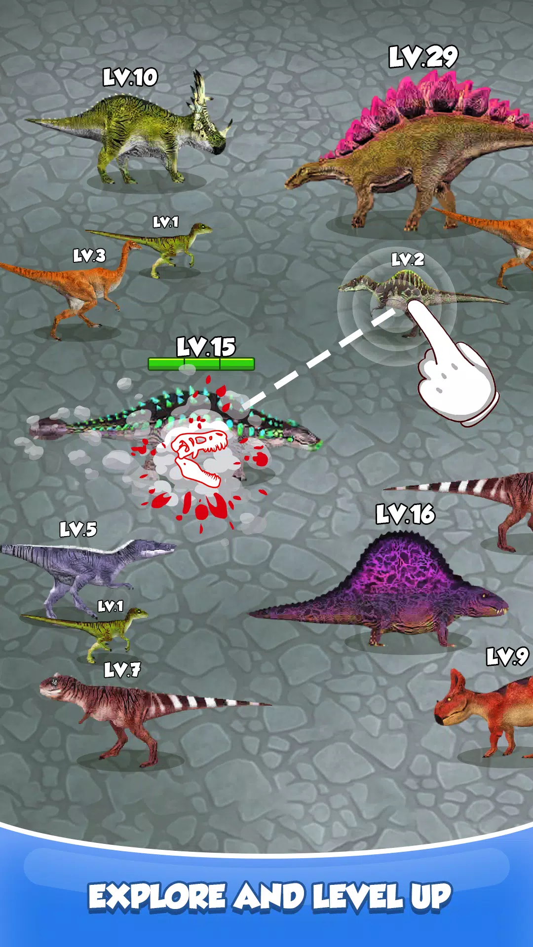 Merge Dino: Survival Monster Screenshot 0