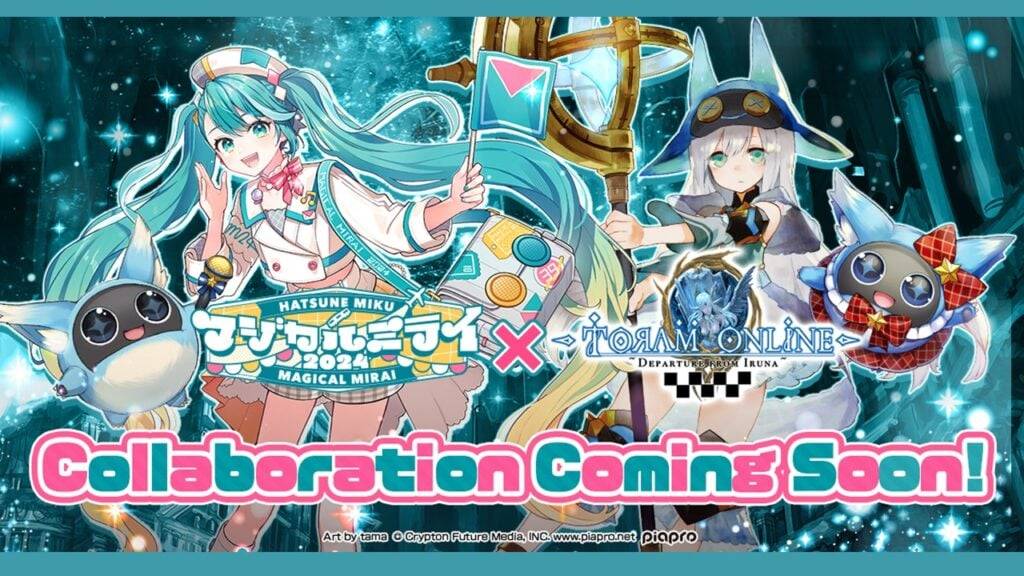 Toram Online está colaborando con Hatsune Miku Magical Mirai 2024