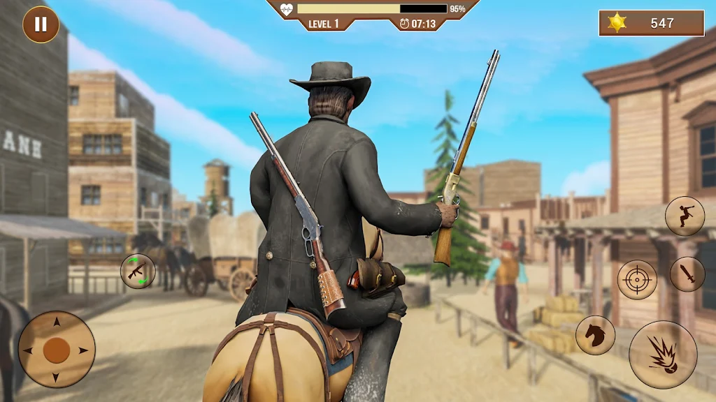 West Cowboy Shooting Games 3D应用截图第0张