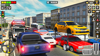 US Taxi Car Driving Games Ekran Görüntüsü 3