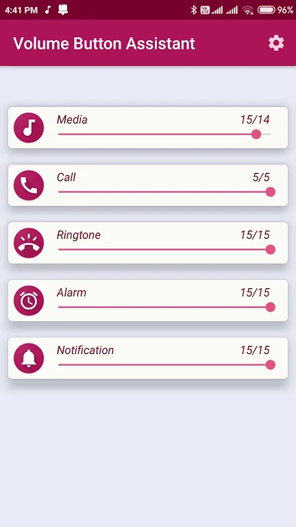 Volume Button Assistant Schermafbeelding 2