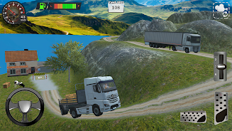 Truck Driver Offroad 4x4 Tangkapan skrin 3