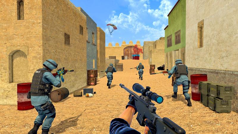 Army Gun Shooting Games FPS Schermafbeelding 1