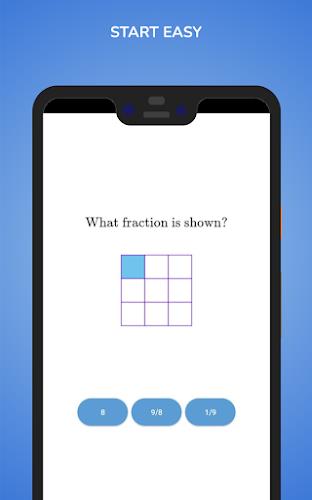 Fraction for beginners Captura de pantalla 1