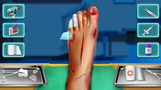 Foot Care: Offline Doctor Game स्क्रीनशॉट 0