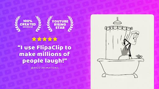 FlipaClip - Cartoon animation Ảnh chụp màn hình 0