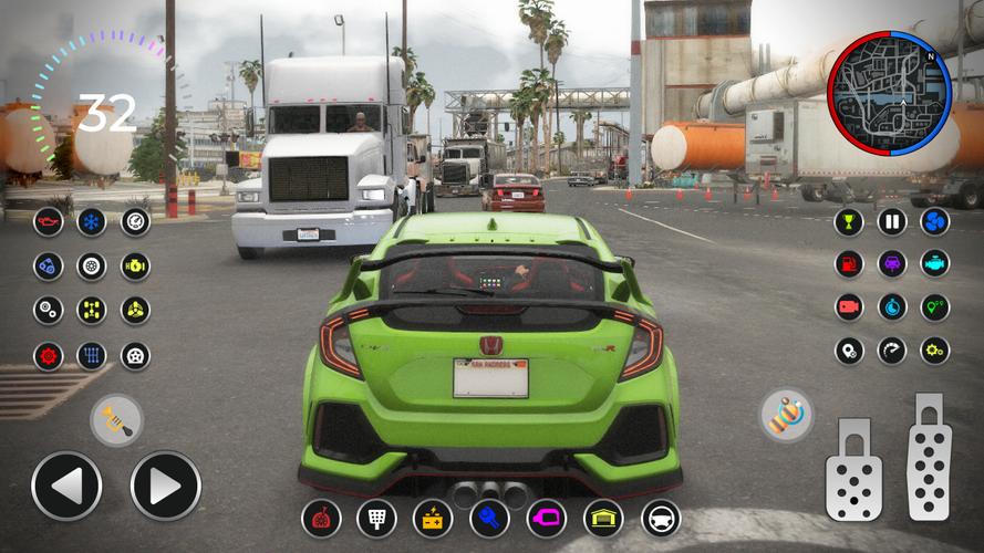 Honda Civic Racer: Max Drift應用截圖第1張