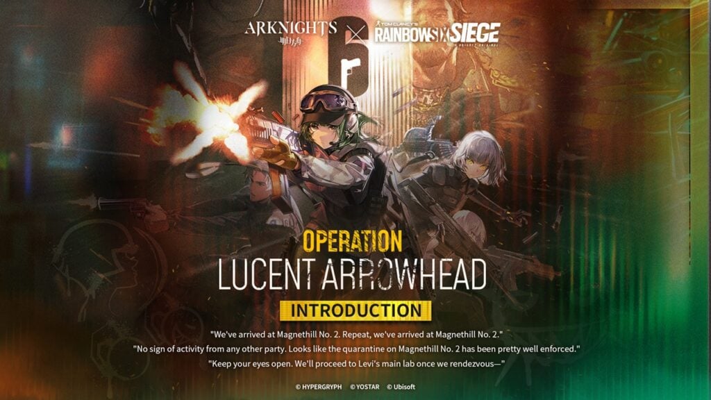 Arknights x Rainbow Six Siege: 